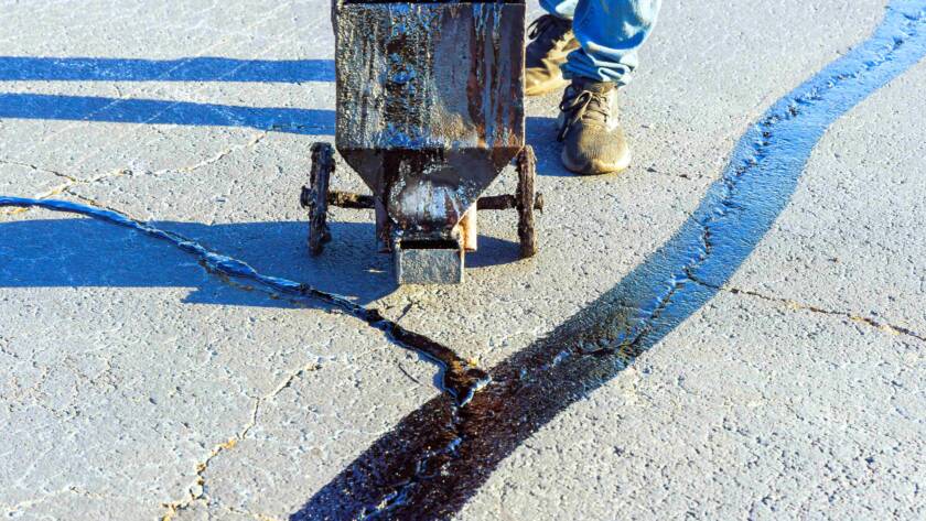 crack sealing vs overlaying