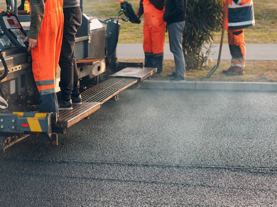 tarmac surfacing technique