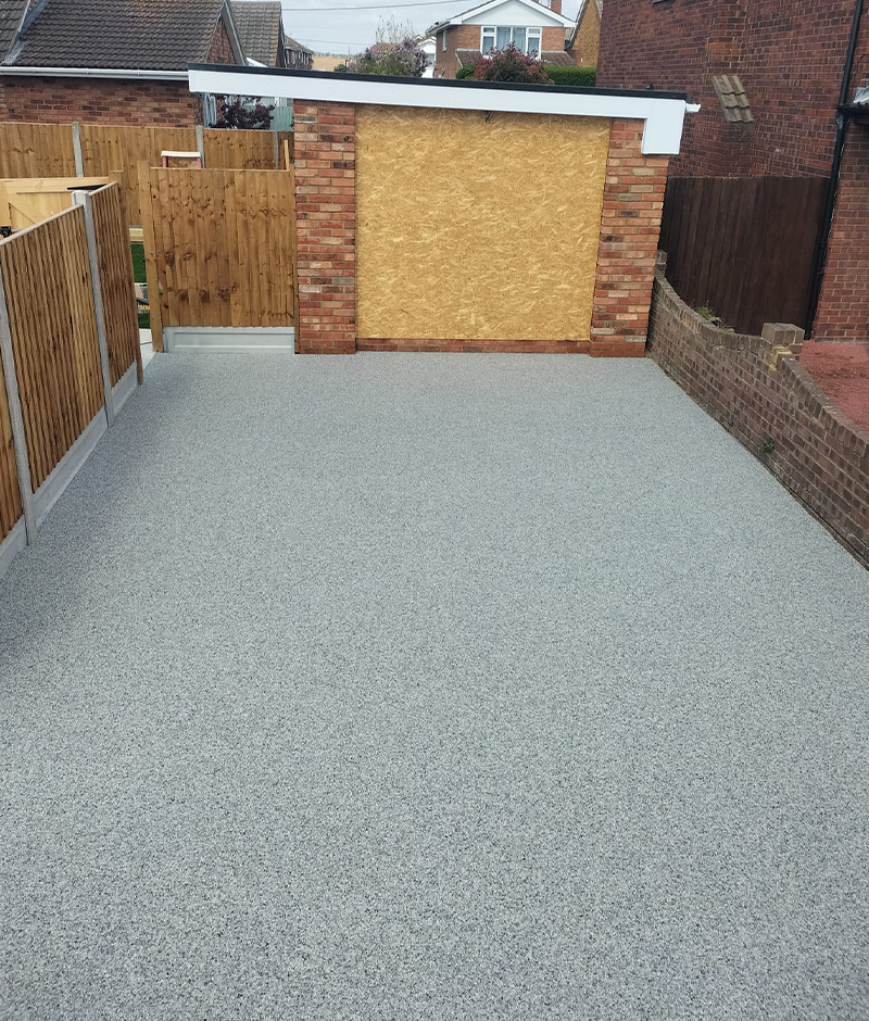 Ocean Grey Resin-Bound Surface