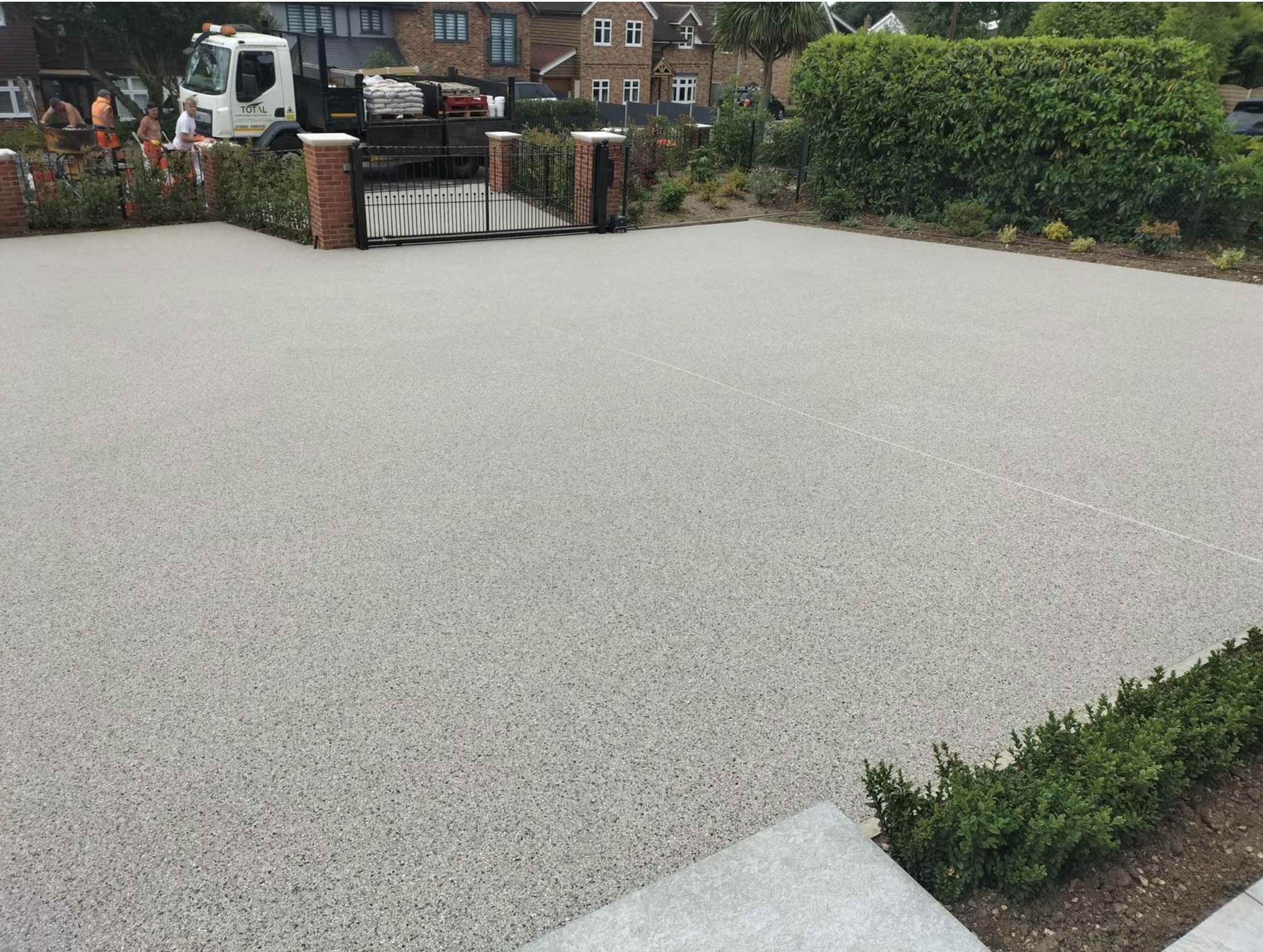 resin driveway