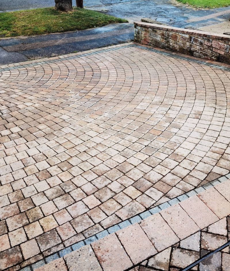 Block-Paved Driveway Washing
