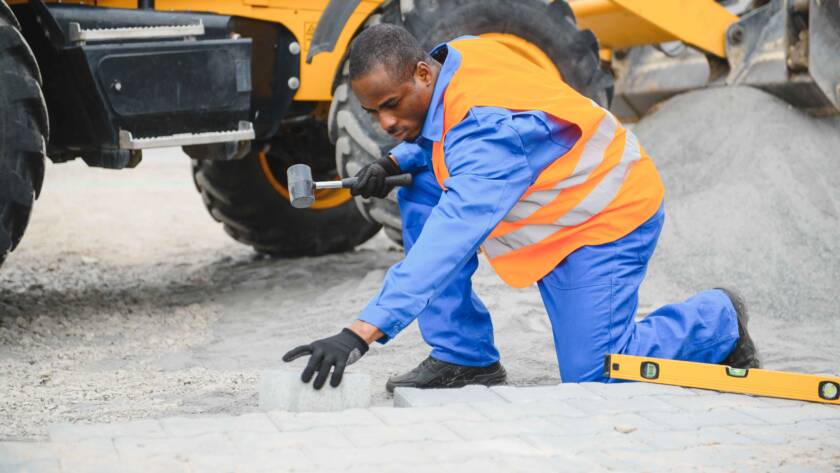 road surfacing preparation