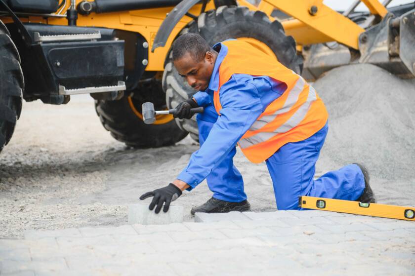 road surfacing preparation