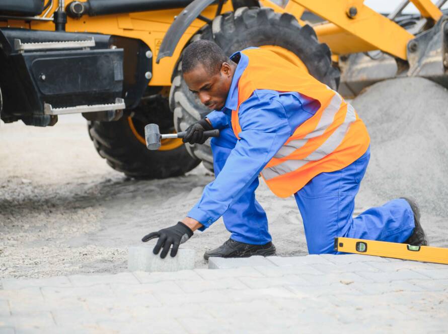 road surfacing preparation