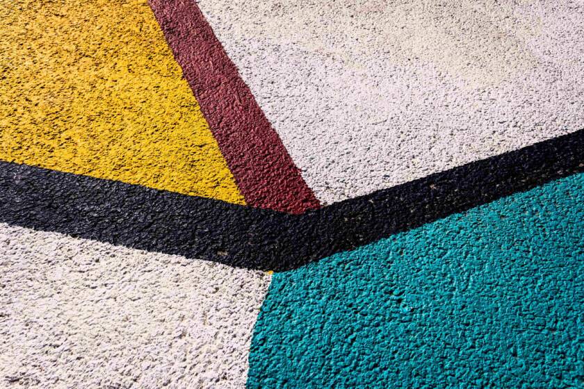 colored tarmac