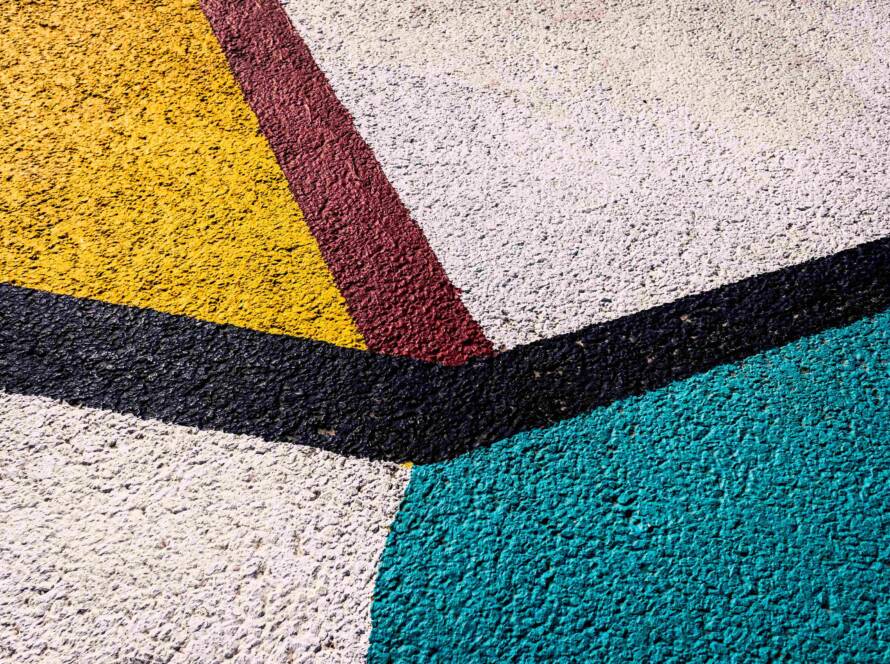 colored tarmac