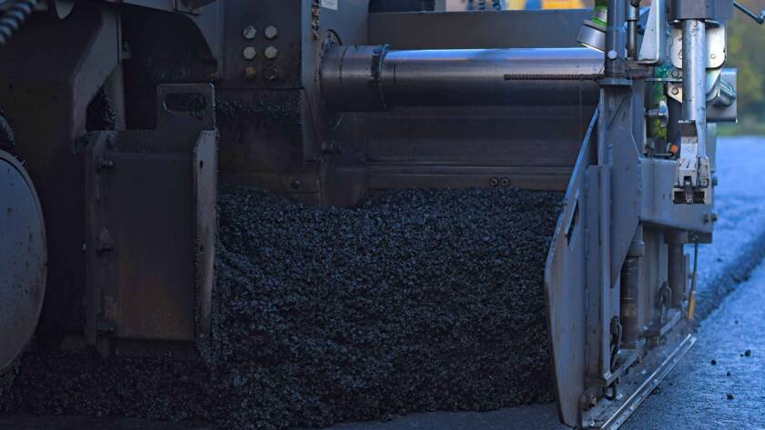 types of road surfacing materials