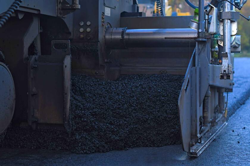 types of road surfacing materials