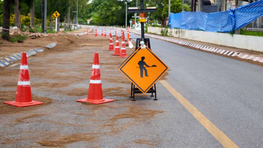 modern road construction