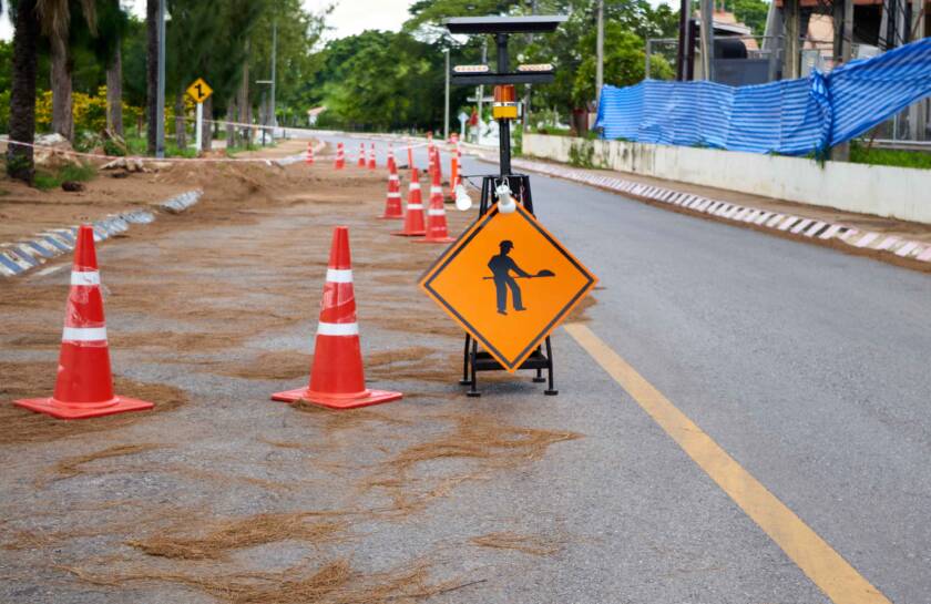 modern road construction