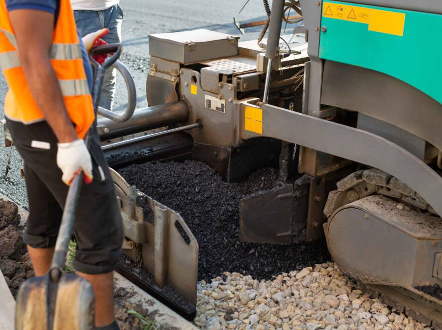Machine Lay Tarmac in Hertfordshire