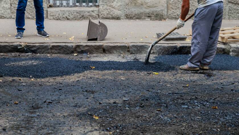 poor road surfacing