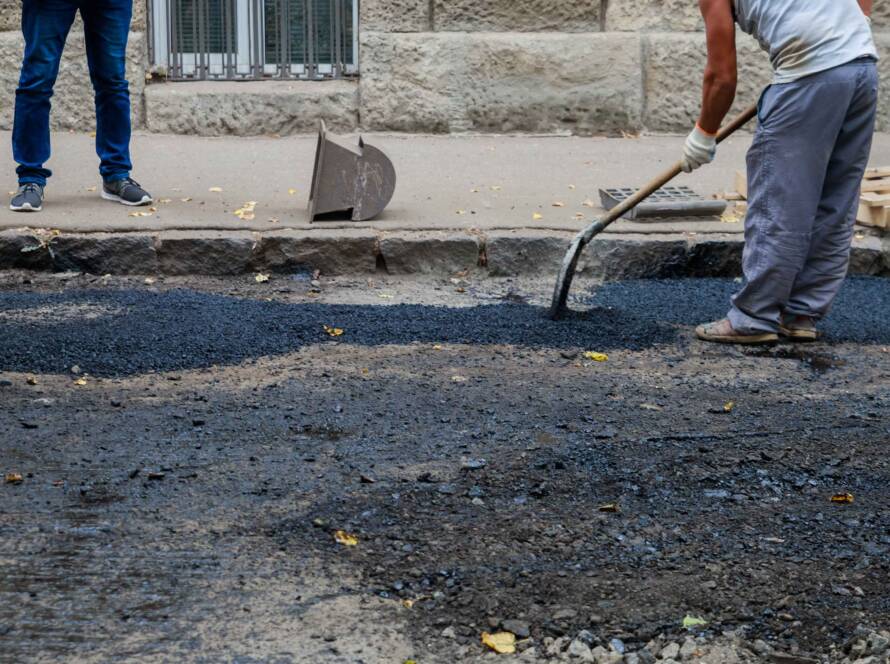 poor road surfacing