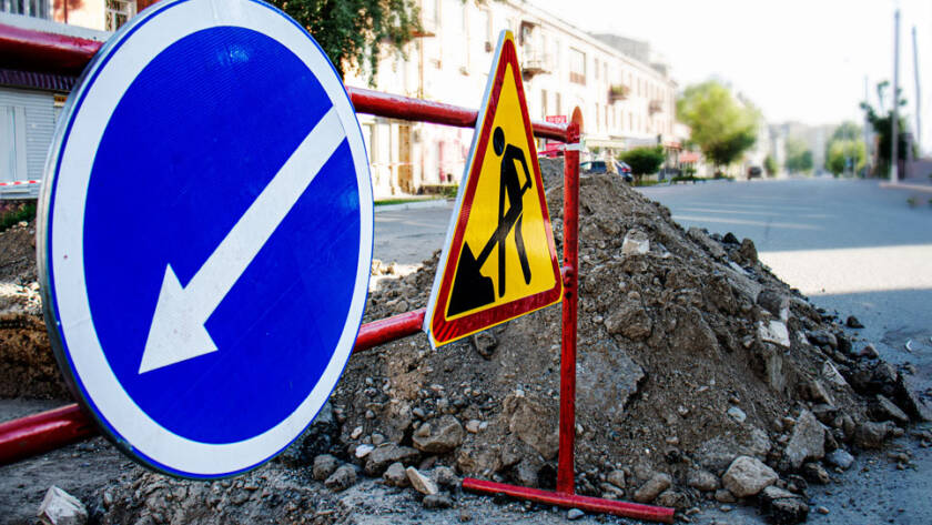 road repairs