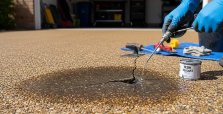 Driveway water leak repair UK