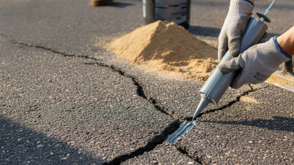 Repair Driveway Cracks