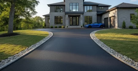 Asphalt driveway installation UK