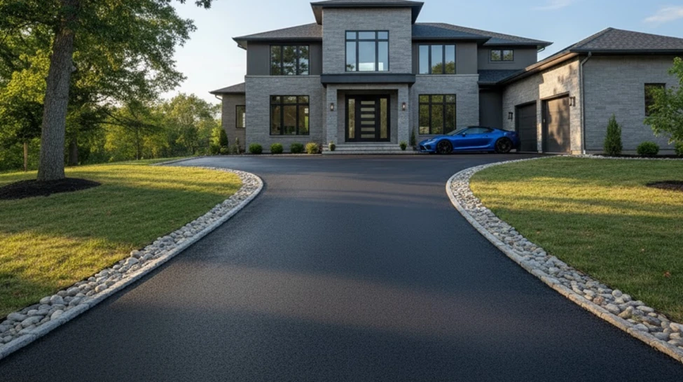 Asphalt driveway installation UK