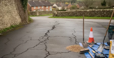 Fix a Sinking Driveway