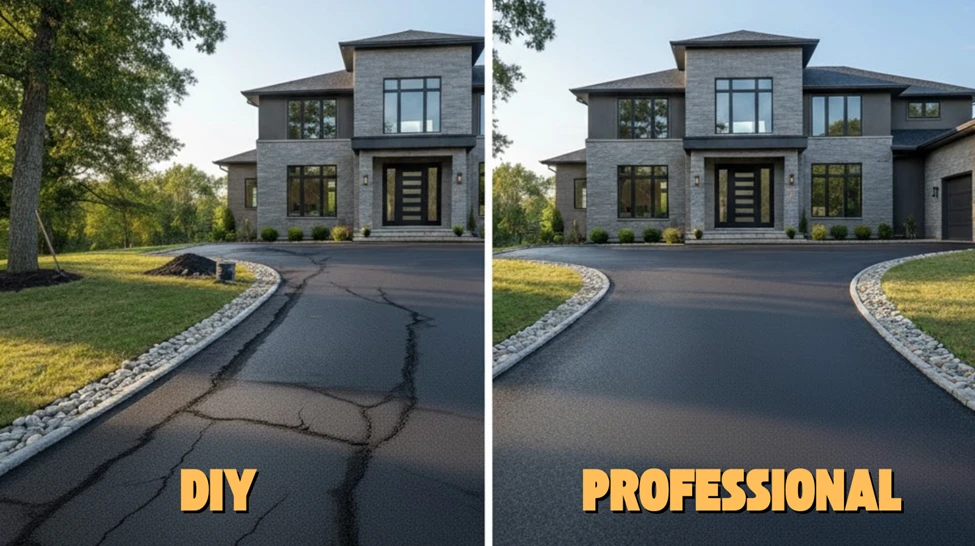 New asphalt driveway cost