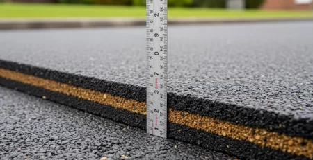 How Thick is a Tarmac Driveway in the UK