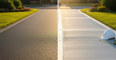 Is It Cheaper to Tarmac or Concrete a Driveway