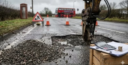 Pothole Repair Costs UK