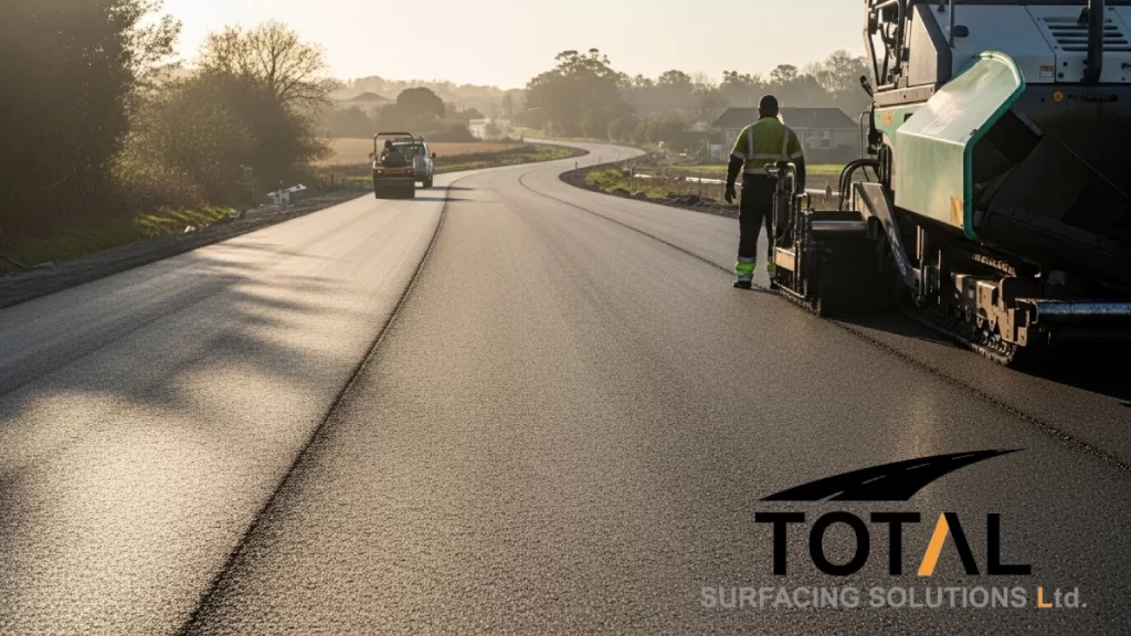 Why Choose Total Surfacing Solution for Machine Lay Tarmac Services