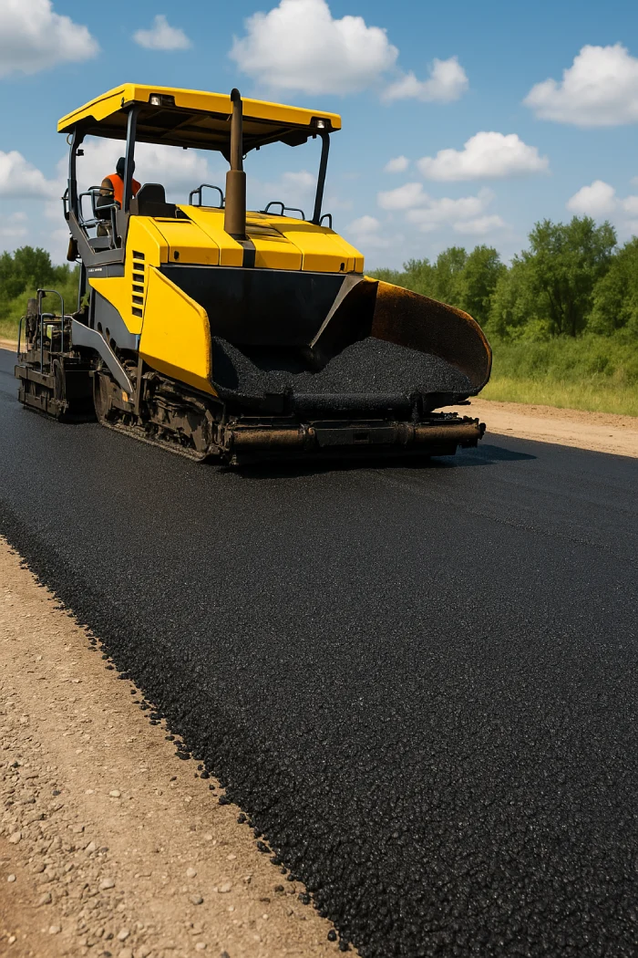 benefits of machine lay tarmac surfacing