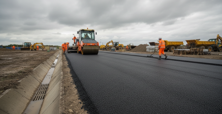 road surfacing weather UK