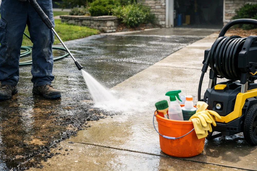Professional power washing equipment UK