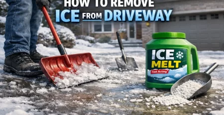 How to Remove Ice From Driveway
