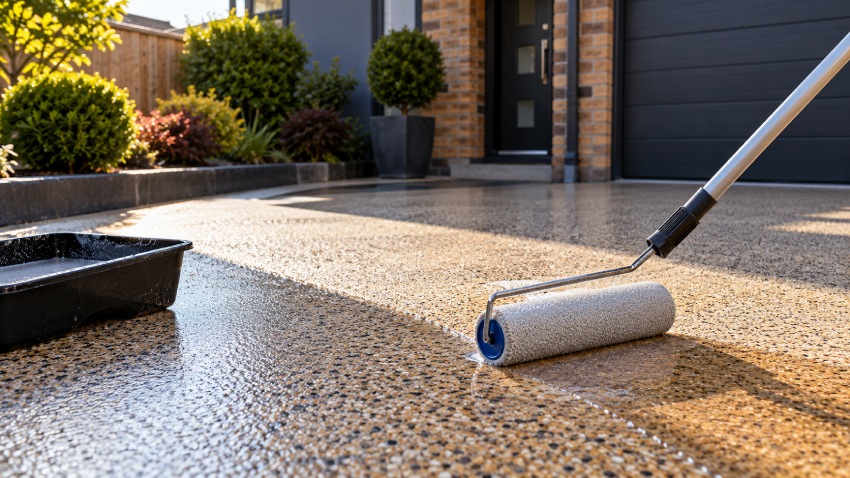 How to seal a resin driveway