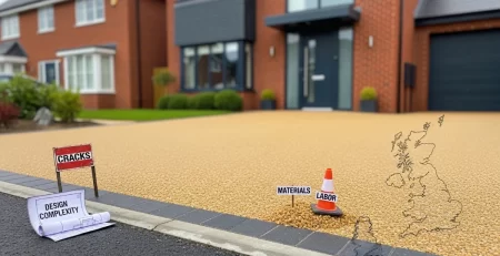 Resin driveway installation in UK