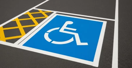 Disabled Parking Bay Markings