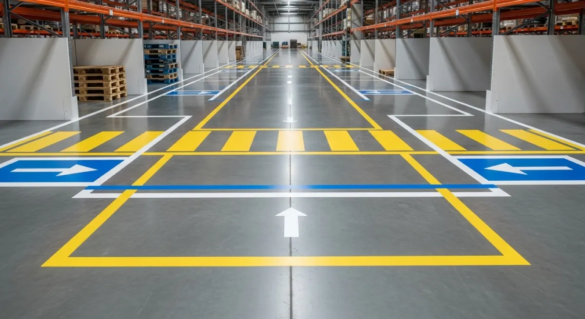 Warehouse Line Marking