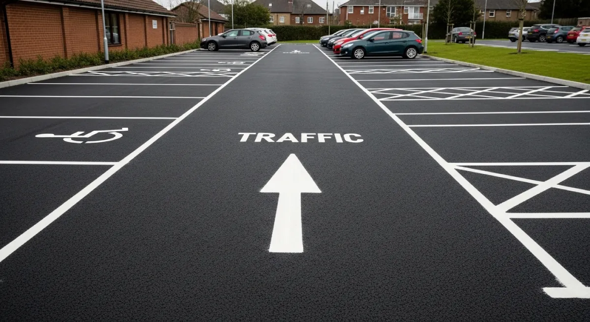 Why Professional Line Marking Is Essential for Car Parks