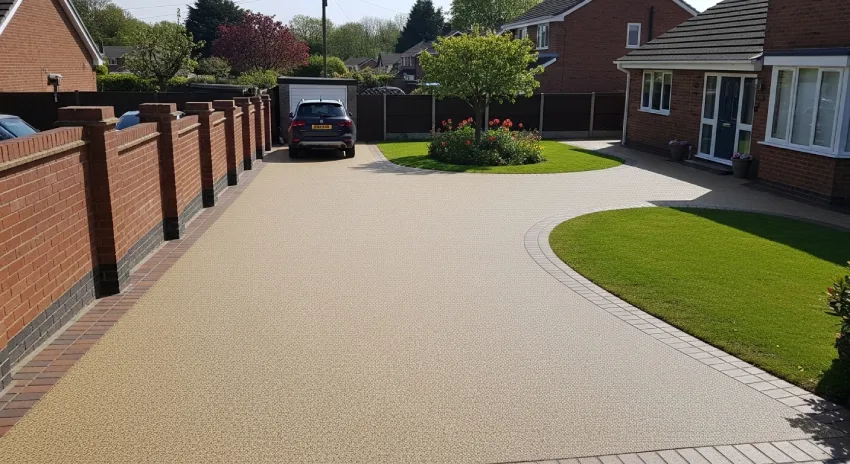 Resin bound driveway installation UK