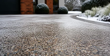 Are Resin Driveways Slippery in Winter