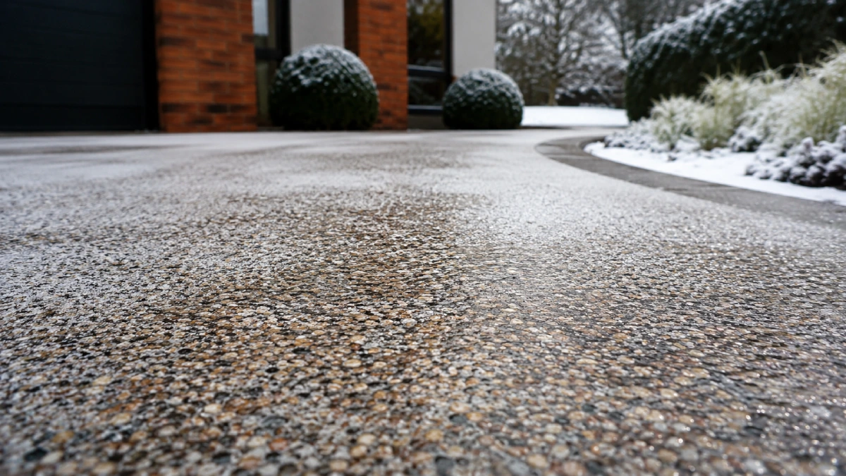 Are Resin Driveways Slippery in Winter