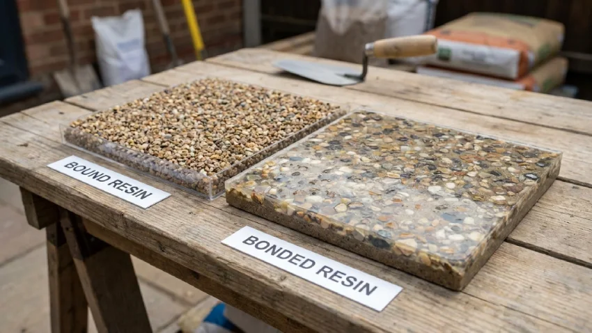 Bound vs Bonded Resin