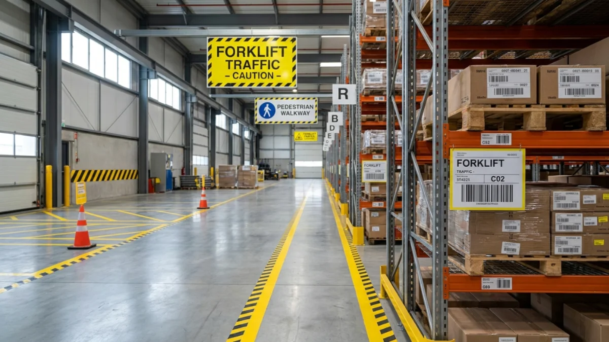 Health & Safety Line Marking Requirements for Warehouses