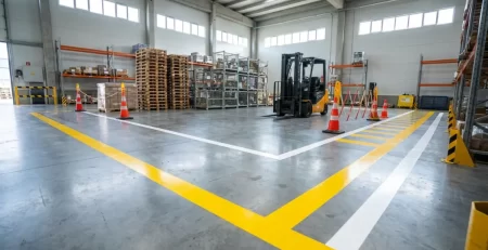 How Line Marking Helps Prevent Warehouse Accidents