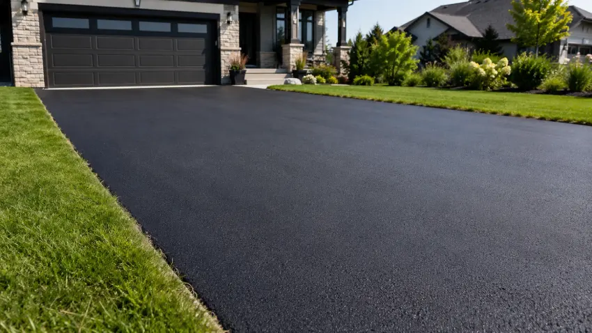 How Long Before Parking on a New Asphalt Driveway