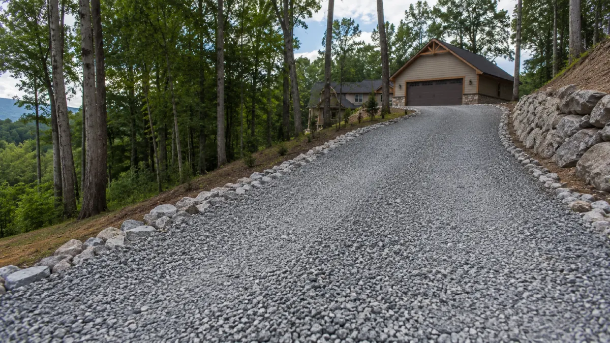 How to Build a Driveway on a Slope