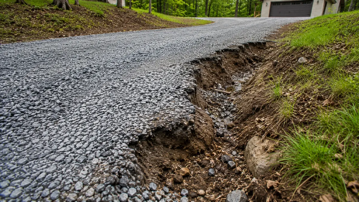 How to Fix Driveway Erosion Before It Gets Worse