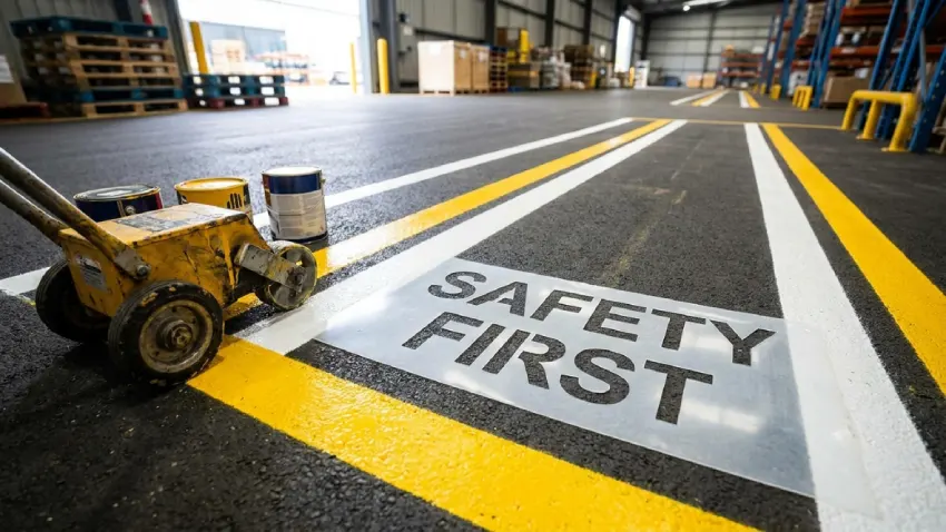 Line Marking Maintenance: Keep Safety Visible
