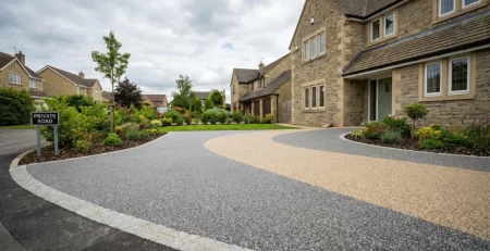 Modern Resin Driveway Designs for UK Homes