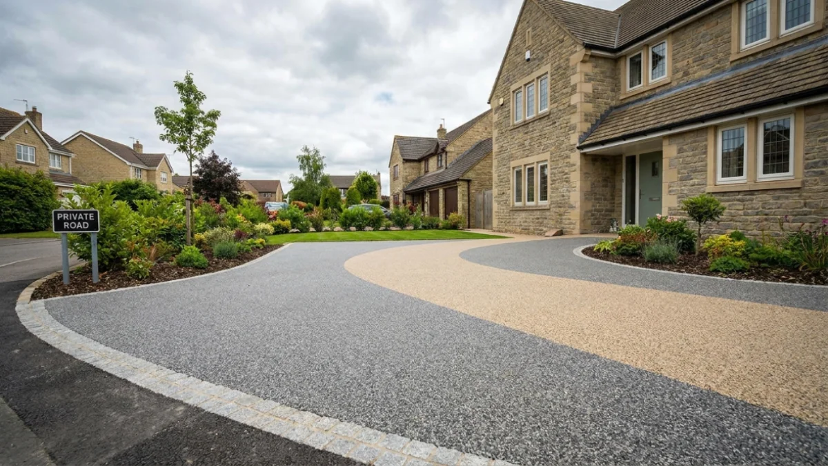 Modern Resin Driveway Designs for UK Homes