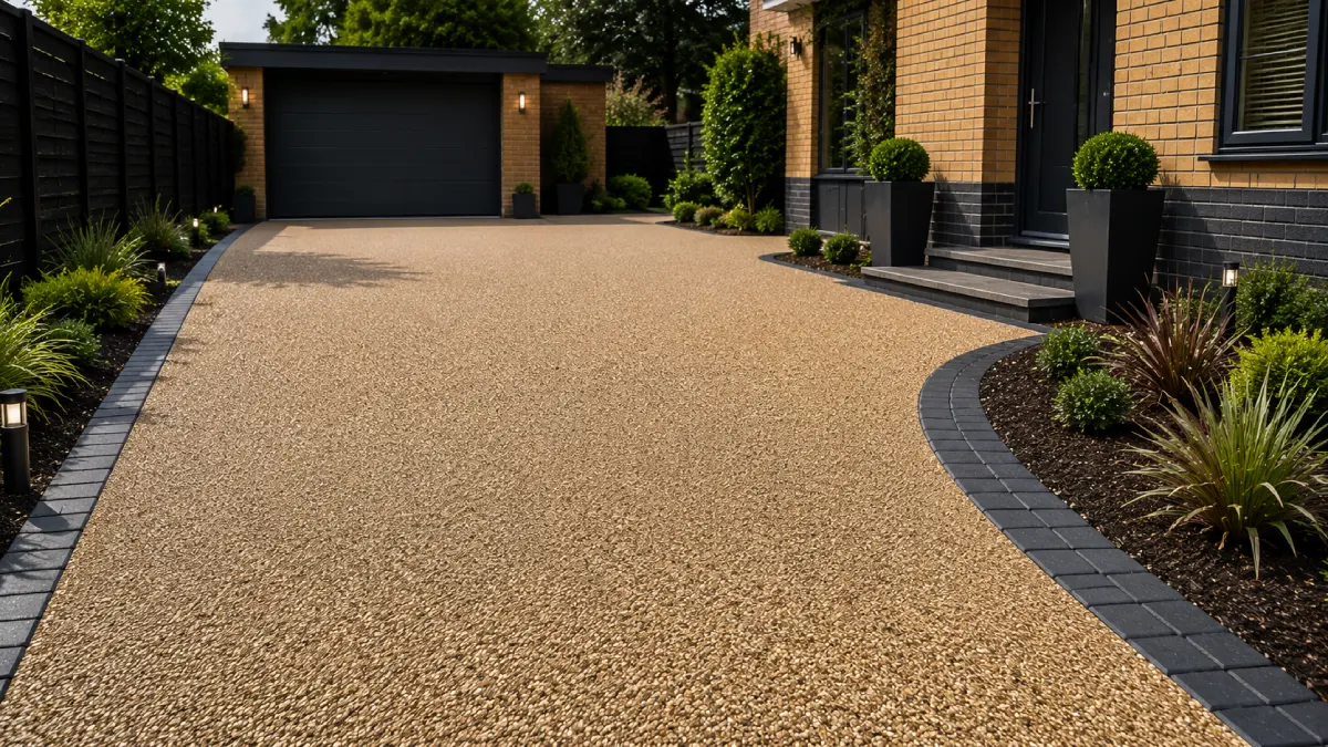 Resin Driveway Colours, Borders and Design Options